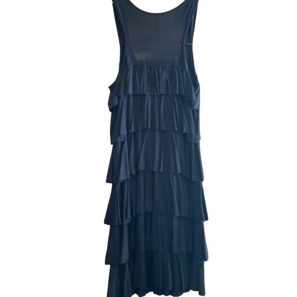 Cynthia Rowley Black Layered Boho Dress Size S - Picture 4 of 13